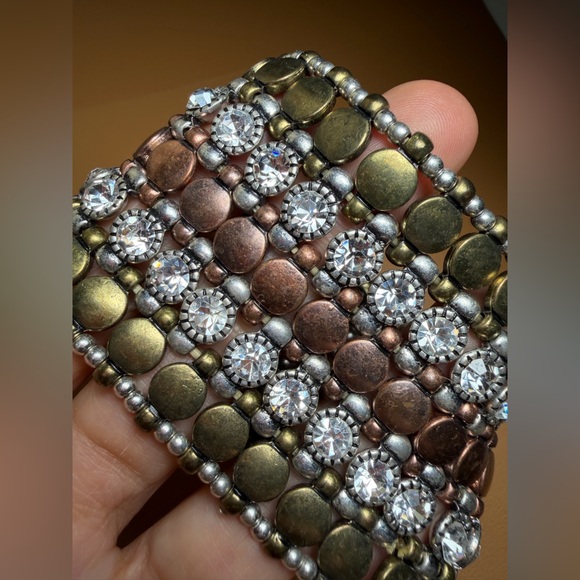 RARE Heidi Klum "Wildlife Warrior" Stretch Cuff Bracelet - Picture 3 of 7